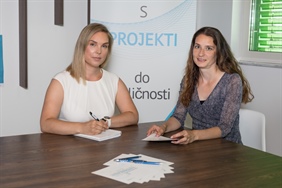 Glasovanje za naziv Mladi managerki 2023: Kristina Kočet Hudrap in Martina Anderlič